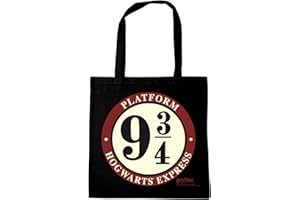 Logoshirt - Harry Potter - Hogwarts Express - Binario 9 3/4 - Borse riutilizzabili per la spesa - design originale concesso su licenza