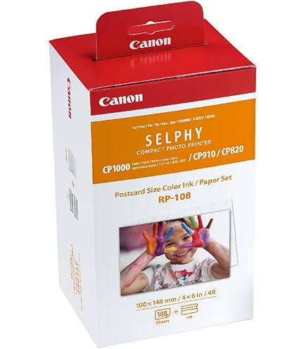 Canon XC-60L Genuine Ink + Paper Set, for SELPHY Square QX20-60