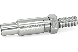 CHINA-TOP SILVER Kamsin 0960 - Manicotto a cilindro intercambiabile, diametro 9,6 mm, per chiodatrice decorativa pneumatica