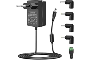 ANKS Adattatore di alimentazione universale 18 V 1 a Alimentazione per Squeezebox Wi - FI Radio Internet Caricabatterie di alimentazione 18 W per Squeezebox Radio UE Smart Radio Petsafe Cucchiaio Libero