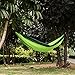 Produktbild Tenn Well Hängematte, Große tragbare Hängematte aus reißfestem Nylon für Drinnen & Draussen, Camping, Garten, Strand und Reisen (grün)