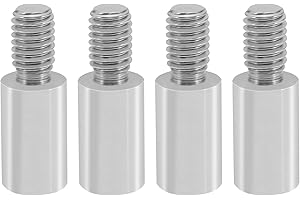 YINETTECH Wymiana drążków przedłużających joysticka zręcznościowego, kompatybilne z joystickiem Sanwa, kontroler do gier, przedłużacz, przedłużacz, 4 szt