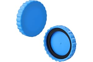 GUDALEA Lot de 2 kits de fermeture d'hiver pour piscine, convient pour les piscines Intex, 100 % résistantes au gel et étanches, avec joints correspondants - Accessoires de piscine