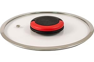 Quick Clack Pro Amefa Couvercle pour Marmite Ø 18cm, Accessoires, pièces détachées Accessoires de Cuisine, couvercles pour marmites, casseroles et poêles, Couvercle en Verre avec poignée