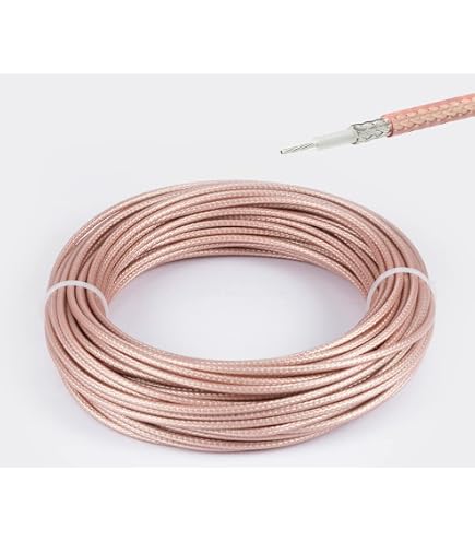 CAVO COASSIALE RG8 MINI INTESTATO CON CONNETTORI PL259 GOLD PIN