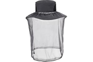 SIMIDUNEUR Beekeeping Hat with Veil Beekeeper Anti-Mosquito Bee Bug Insect Fly Cap Hat with Head Net Mesh Face Protection Outdoor Fishing Climbing Hiking Planting
