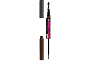 NYX Professional Makeup Zero to Brow, Gel rellenador de cejas, Acabado natural natural, Larga duración hasta 2 días, Tono: Espresso