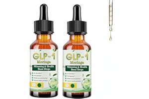 OXGPAL GLP-1 Oral Solution, GLP 1 Weight Loss Liquid Drops, GLP-1 Oral Liquid Weight Loss, Advanced GLP1 Drops Natural Plant Extract Firming Skin, Unisex (2PCS*30ML)