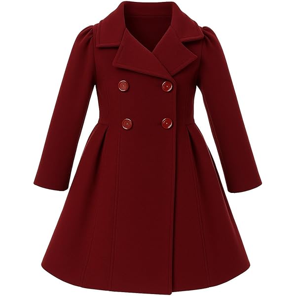 Dress Coat For Girls Blunight Collection Little Girls Long Sleeve