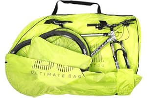 BUDS ULTIMATE BAG Funda protectora para bicicleta de montaña MTBag Light de Buds-Sports │ Sin desmontar la rueda trasera │ Un concepto único en el mundo │ Ideal para balcón, garaje o coche
