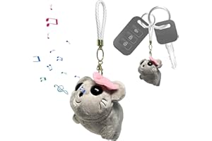 Bajbumgn Sad Hamstere Plüschtier, Trauriger Hamster Plüsch mit Schlüsselband, Hamster Kuscheltier Spielzeug mit Sound, Süße Kuscheltiere Kinderspiele