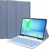 Bluetooth Turkish Q Keyboard Case (Tablet) Compatible with Fogy Samsung Galaxy Tab S10 FE+ Plus 13.1 inch 2025 Model (SM-X620/X626)