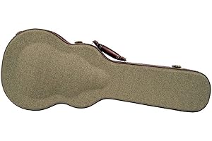 Kala Olive Tweed Archtop Tenor Ukulele Hardcase