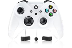 FOIRCEADAL Wireless Controller for PC/XBO One Upgrade, 3.5 mm Audio Audio Built, Adaptive Gaming WiFi And Gyro/Wake-up function/Turbo/Vibration/Gyro