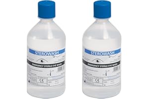 Steroplast Kochsalzlösung Augenspüllösung - 2 x 500 ml Flaschen