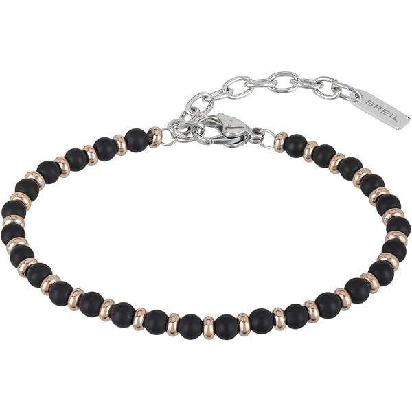 Duvernet bracelet clou de coeur rose onyx - Accessoire Femme