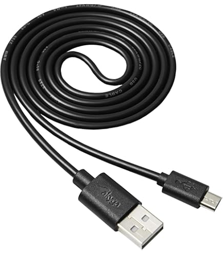 Câble USB A Vers USB B V7 V7USB2AB-02M-1E Noir | Leroy Merlin