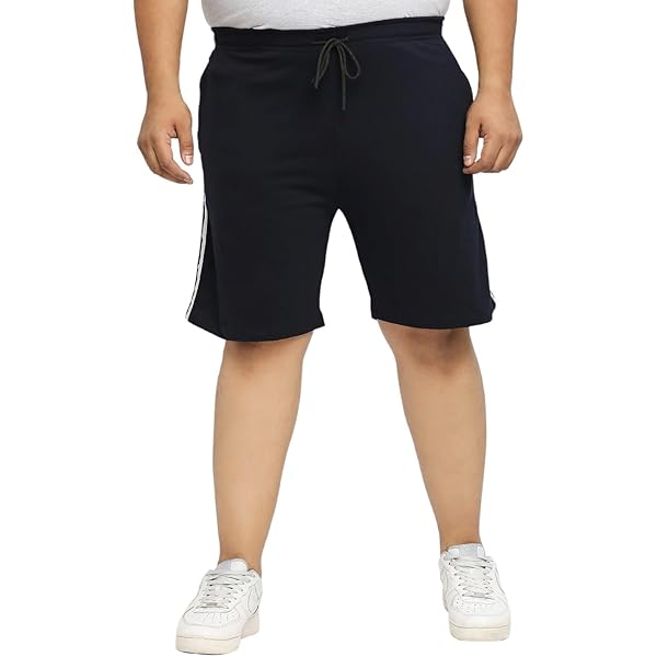 Buy VAISHVIK Mens Big-Size Shorts with Zipper Side Pocket Military