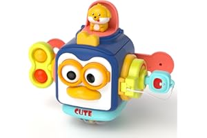 Joy Depot Baby Toy for Toddlers Busy Cube Travel Toys for Babies Toddlers Motor Skills Activity Cube for Boys Girls