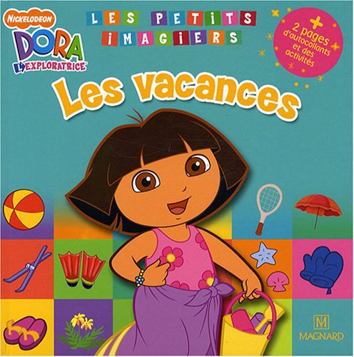 couverture de : Dora petits imagiers : les vacances