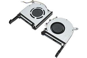 Gugxiom 4 Pin CPU GPU Cooling Fan, Good Heat Dissipation, Laptop Cooling Fan for Asus TUF Gaming FX505DU for FX505DY for FX505DD (CPU and GPU Fan)