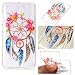 Produktbild Redmi Note 4 Hülle, Xiaomi Redmi Note 4 Hülle, Anlike Xiaomi Redmi Note 4 (5,5 Zoll) Schutzhülle Cover Case Weiche TPU Ultra Dünn Flexibel Transparent Silikon Handy Hülle Bunte Muster Design Schutzhülle für Xiaomi Redmi Note 4 (5,5 Zoll) - Blumen Windspiele