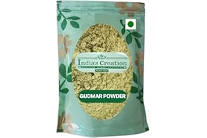India's Creation Gudmar Leaves Powder-Gymnema Sylvestre-Raw Herbs-Gurmar-Madhunashni-Nagapushpi-Jadi Booti-Single Herbs (250 Gram)