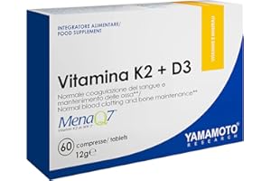 Yamamoto Research Vitamina K2 + D3 (60 compresse (Confezione da 1))