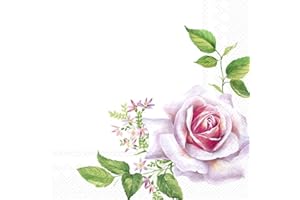 IHR Ideal Home Range - Paper Napkins Valerie 20 pc. 3-Ply Lunch Napkins 33 cm x 33 cm / 13 inch x 13 inch