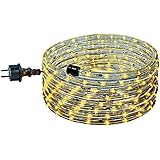 Lichtschlauch Set 6m gelb mit steckerfertiger Anschlussleitung