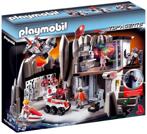 Imagen 5 de Playmobil - Cuartel General de Agentes Secretos con Sistema de Alarma (4875)