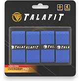 TALAFIT Pack of 4 OverGrips Padel - Pro Model Padel Grip - Paddle Grip - Overgrip Paddle Perforated - - Tennis Grip - Padel A