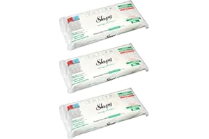 HEART FOR CARDS Sleepy Easy Clean Lot de 30 lingettes de nettoyage, blanches, vertes, pour une brillance sans traces sur toutes les surfaces