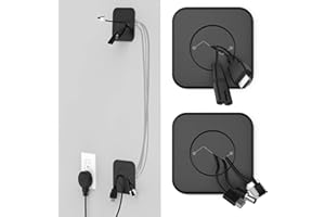 HomeMount Kit de ocultación de Cables de TV, Kit de ocultación de Cables para Montaje en Pared, Kit de gestión de Cables Oculta los Cables de TV detrás de la Pared