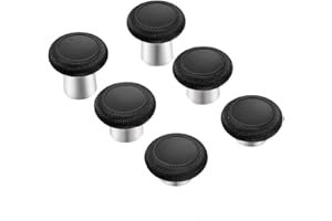 AKNES GULIKit Kit di Sostituzione Thumbstick, 3 Paia di Tappi Joystick di Ricambio per KingKong 2 Pro Controller (Nero)