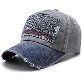 Valkyrie Rock Eskitme Trucker Şapka Unisex Metal Tokalı Ayarlanabilir Vintage Siyah Mavi