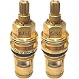 JKC Jaguar Tap Spindle for Water tap Spares and Accessories Parts for Jaquar Type Tap (Marvel Type) (Left & Right for Double Lever Basin Mixer)