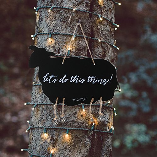 Mini Sheep Reindeer Blackboard Chalkboard Message Board Signs for Kids Crafts Wedding Party, Rope String Hanger Board Hanging Display Kitchen Shop Home Message Reminder,2PCS Mini Sheep Reindeer Blackboard Chalkboard Message Board Signs for Kids Crafts Wedding Party, Rope String Hanger Board Hanging Display Kitchen Shop Home Message Reminder,2PCS