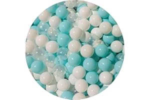Yirtree 100Pcs Kids Pit Balls Large Size for Indoor Outdoor Swimming Pool Trampoline Play Toy B 5.5 cm