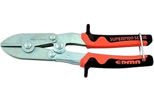 Edma 030055 RET Pince à Gaufrer 5 Lames - Pour raccordement de tous tuyaux métalliques, Multicolore