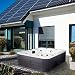 Produktbild Outdoor Whirlpool Hot Tub Sidney Farbe weiß mit 57 Massage Düsen + Heizung + Ozon Desinfektion + LED Beleuchtung für 6 - 7 Personen für Garten / Terrasse / Außen