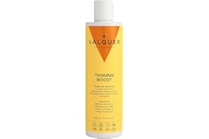 VALQUER LABORATORIOS Valquer Crema Aceleradora del Bronceado. Hidratante Corporal con Aceite de Zanahoria para Rayos UVA y Solarium. Bronceado Rápido y Duradero con Piel Suave y Radiante. Vegano. 300 ml