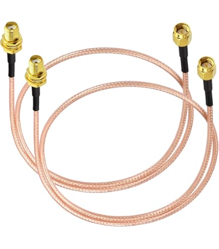 Assemblaggio Cavo SMA Right Angle Cavo Coassiale RG316 Con Connettori SMA - Femmina A Maschio Ad Angolo Retto, Lunghezze Da 15cm A 2m Cavo Sma 90 Gradi Per Antenne E Dispositivi Rf - Foto 5