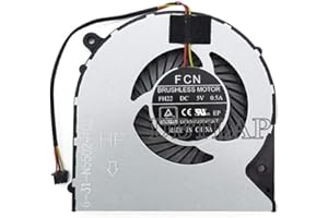 DBTLAP CPU Lüfter kompatibel für Clevo W350DW F57 m510D1 F57 F57-D5R D1 D1T D2 D3 D2R 6-31-N5502-102 CPU Kühlung Lüfter DFS551205WQ0T FH22