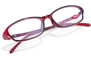 SIPHEW Non Prescription Glasses Slim Rectangle Fake Glasses Blue Light Blocking Glasses Vintage Fashion 90s 2000s