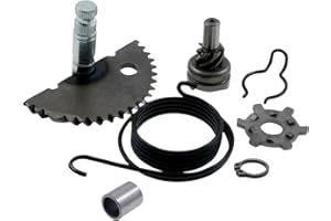 2EXTREME Kickstarter Reparatur Satz Welle, Ritzel, Feder kompatibel mit Peugeot Speedfight 1, 2, Buxy, Speedake