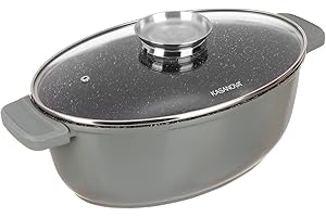 KASANOVA rostiera I Giganti, rostiera induzione, forno, tutti i piani cottura per arrosti e secondi di pesce e carne (Rostiera, 34x23)