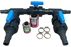 LIONFLEX Bypass Set Basic Deluxe Pro | Pool Schwimmbad Wärmepumpe Poolheizungen Solaranlage