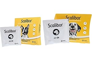 SEGMINISMART Scalibor 48cm - Collare Antiparassitario per Cani - Collare Antipulci E Antizecche per Cani di Taglia Piccola E Taglia Media. 12 Mesi di Protezione