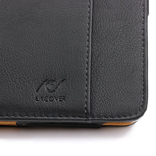 Original Urcover® Tasche Smart Cover iPad Air 2 ( 2014/2015 Version – 6.Generation) Schutz Hülle Case [Sleep / Wake Funktion] und inkl Displayschutzfolie & Zubehör | Schwarz - 6